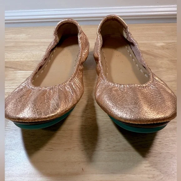 Tieks Rose Gold Glam with all Accessories EUC size 7 - Picture 10 of 10